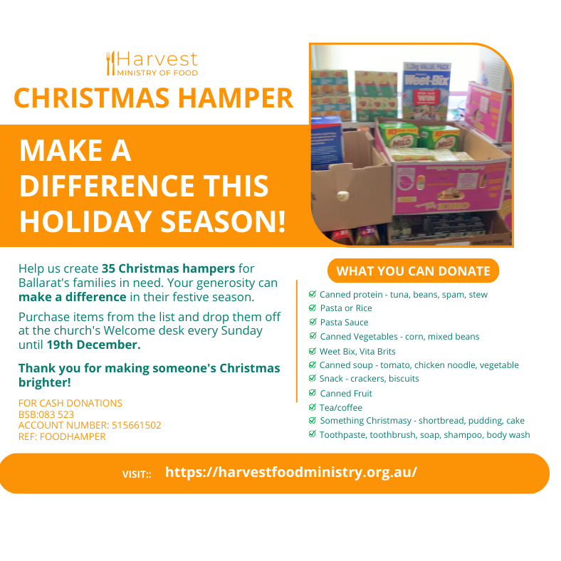 Christmas food hamper